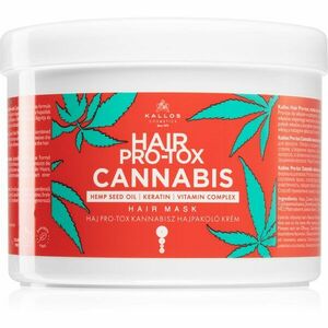 Kallos Hair Pro-Tox Cannabis regeneráló hajmasz kender olajjal 500 ml kép