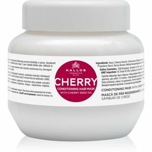 Kallos KJMN Professional Cherry hidratáló maszk a károsult hajra 275 ml kép