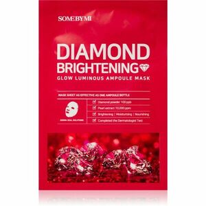 Some By Mi Glow Luminous Red Diamond Brightening fehérítő gézmaszk 25 g kép