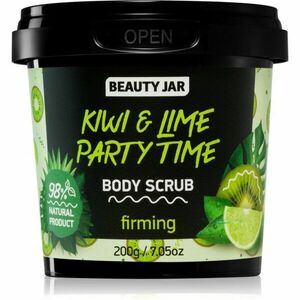 Beauty Jar Kiwi & Lime Party Time bőrfeszesítő testradír 200 g kép