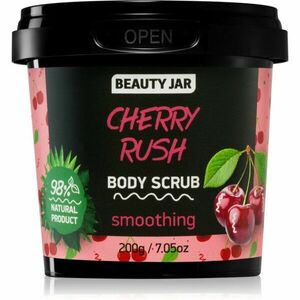 Beauty Jar Cherry Rush bőrpuhító testpeeling 200 g kép