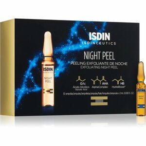 ISDIN Isdinceutics Night Peel hámlasztó peeling szérum ampullákban 30x2 ml kép