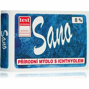 Merco Sano soap with ichthyol 8% szappan a problémás bőrre 100 g kép