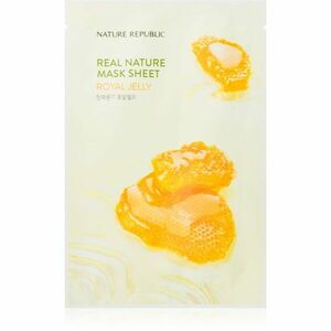 NATURE REPUBLIC Real Nature Royal Jelly Mask Sheet ráncok elleni gézmaszk 23 ml kép