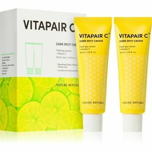 NATURE REPUBLIC Vitapair C Dark Spot Cream élénkítő gél krém a hiperpigmentációs bőrre 2x50 ml kép