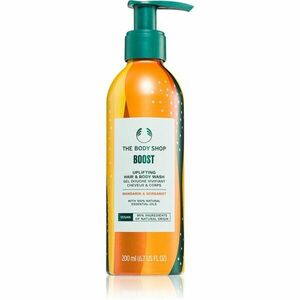 The Body Shop Bath and Body Hair & Body Wash sampon haj és test Mandarin & Bergamot 200 ml kép