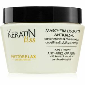 Phytorelax Laboratories Keratin Liss kisimító hajpakolás fakó, kezelhetetlen hajra 250 ml kép