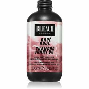 Bleach London Rosé Road Rosé tonizáló sampon szőke hajra 250 ml kép