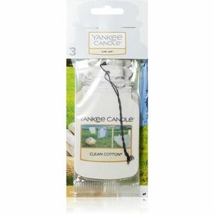 Yankee Candle Clean Cotton illatosító ajtó vállfa 3 db kép