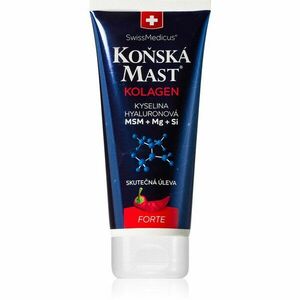 SwissMedicus Horse Ointment with Collagen Forte Warming zsír melegítő hatású 200 ml kép