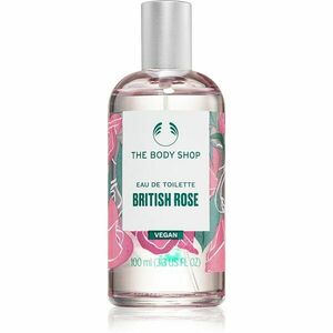 The Body Shop British Rose Eau de Toilette virág illattal hölgyeknek 100 ml kép