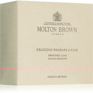 Molton Brown Rhubarb & Rose Perfumed Soap Szilárd szappan kézre és testre 150 g kép