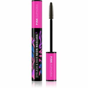 Dermacol Neon Eyelash & Hair szempillaspirál árnyalat Pink Euphoria 9 ml kép