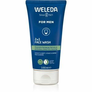 Weleda For Men 2v1 tisztító gél az arcra és a szakállra 100 ml kép