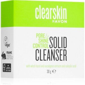 Avon Clearskin Pore & Shine Control tisztító szappan problémás és pattanásos bőrre 30 g kép