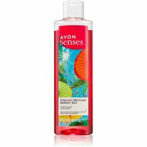 Avon Senses Tropical Mexicana felfrissítő tusfürdő gél 250 ml kép