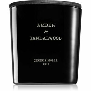 Cereria Mollá Boutique Amber & Sandalwood illatgyertya 600 g kép