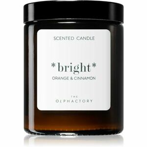 Ambientair The Olphactory Orange & Cinnamon illatgyertya Bright 135 g kép