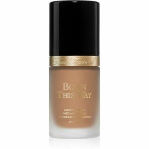 Too Faced Born This Way Flawless Coverage Natural Finish Foundation fedő hatású alapozó természetes hatásért árnyalat Light Beige 30 ml kép