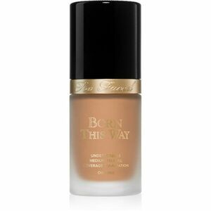 Too Faced Born This Way Flawless Coverage Natural Finish Foundation fedő hatású alapozó természetes hatásért árnyalat Natural Beige 30 ml kép