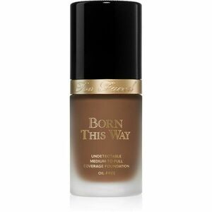 Too Faced Born This Way Flawless Coverage Natural Finish Foundation fedő hatású alapozó természetes hatásért árnyalat Chai 30 ml kép