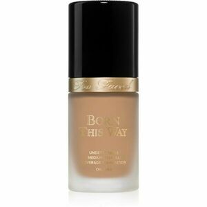 Too Faced Born This Way Flawless Coverage Natural Finish Foundation fedő hatású alapozó természetes hatásért árnyalat Golden Beige 30 ml kép