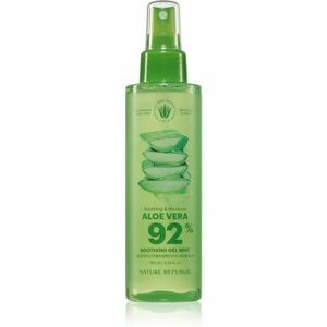 NATURE REPUBLIC Soothing & Moisture Aloe Vera 92% Soothing Gel Mist hűsítő és felfrissítő permet nyugtató hatással 155 ml kép