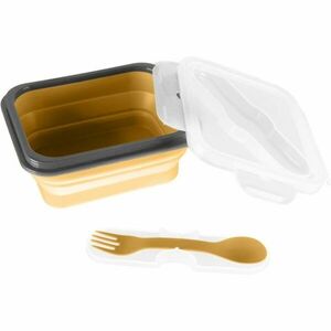 Zopa Silicone Lunch Box Small etetőszett Mustard Yellow 15x7, 5 cm 1 db kép