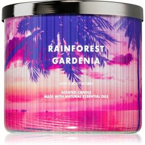 Bath & Body Works Rainforest Gardenia illatgyertya 411 g kép