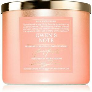 Bath & Body Works Gwen's Note illatgyertya 411 g kép