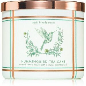 Bath & Body Works Hummingbird Tea Cake illatgyertya 411 g kép