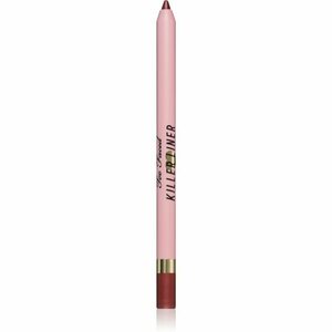 Too Faced Killer Liner 36 Hour Waterproof Gel Eyeliner Pencil vízálló zselés szemceruza a hosszan tartó hatásért árnyalat Metallic Burgundy 1, 2 g kép