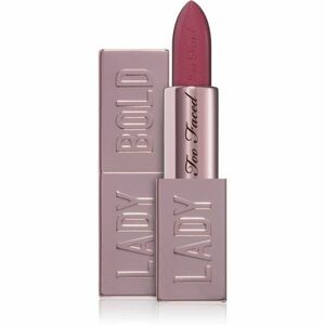 Too Faced Lady Bold Cream Lipstick krémes rúzs a hosszan tartó hatásért árnyalat Committed 3, 3 g kép