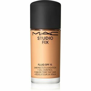 MAC Cosmetics Studio Fix Fluid SPF 15 24HR Matte Foundation + Oil Control Mini mattító alapozó SPF 15 árnyalat NC20 15 ml kép