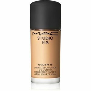 MAC Cosmetics Studio Fix Fluid SPF 15 24HR Matte Foundation + Oil Control Mini mattító alapozó SPF 15 árnyalat NC25 15 ml kép