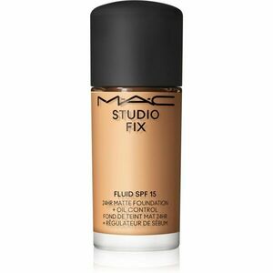 MAC Cosmetics Studio Fix Fluid SPF 15 24HR Matte Foundation + Oil Control Mini mattító alapozó SPF 15 árnyalat NC30 15 ml kép