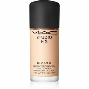 MAC Cosmetics Studio Fix Fluid SPF 15 24HR Matte Foundation + Oil Control Mini mattító alapozó SPF 15 árnyalat NW10 15 ml kép