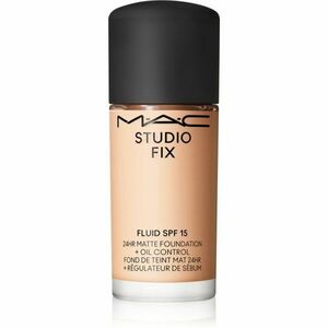 MAC Cosmetics Studio Fix Fluid SPF 15 24HR Matte Foundation + Oil Control Mini mattító alapozó SPF 15 árnyalat NW13 15 ml kép