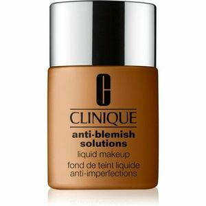 Clinique Anti-Blemish Solutions™ Liquid Makeup fedő hatású alapozó az aknéra hajlamos zsíros bőrre árnyalat WN 100 Deep Honey 30 ml kép