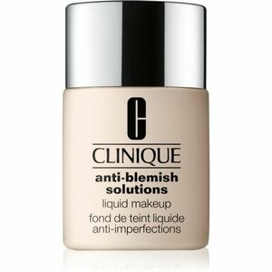 Clinique Anti-Blemish Solutions™ Liquid Makeup fedő hatású alapozó az aknéra hajlamos zsíros bőrre árnyalat Flax 30 ml kép