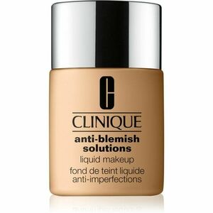 Clinique Anti-Blemish Solutions™ Liquid Makeup fedő hatású alapozó az aknéra hajlamos zsíros bőrre árnyalat WN 38 Stone 30 ml kép