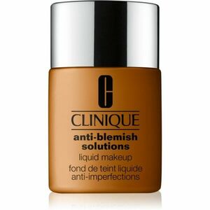 Clinique Anti-Blemish Solutions™ Liquid Makeup fedő hatású alapozó az aknéra hajlamos zsíros bőrre árnyalat WN 112 Ginger 30 ml kép