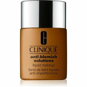 Clinique Anti-Blemish Solutions™ Liquid Makeup fedő hatású alapozó az aknéra hajlamos zsíros bőrre árnyalat WN 118 Amber 30 ml kép