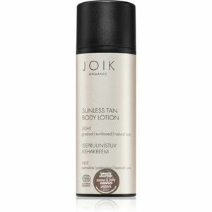 JOIK Organic Sunless Tan önbarnító testápoló tej Light 150 ml kép