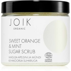 JOIK Organic Sweet Orange & Mint cukros test peeling 210 g kép