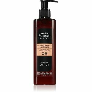 Avon Senses Essence Geranium Leaf & Orange testápoló tej kézre 250 ml kép