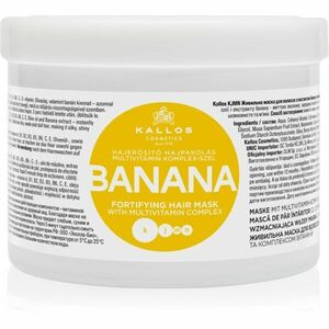 Kallos KJMN Professional Banana erősítő maszk multivitamin komplexszel 500 ml kép