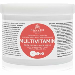 Kallos KJMN Professional Multivitamin energizáló maszk a hajra 500 ml kép