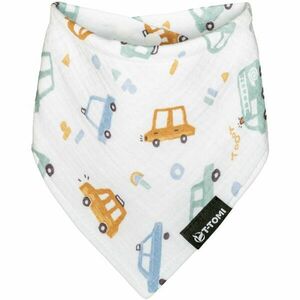 T-TOMI BIO Muslin Bib előke Traffic 30x45 cm kép