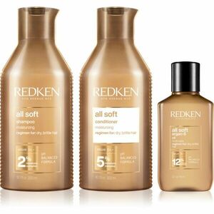 Redken All Soft takarékos kiszerelés (a táplálásért és hidratálásért) kép